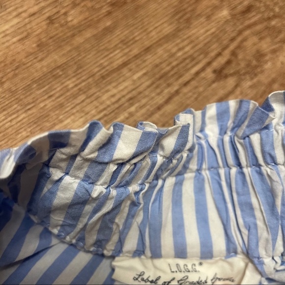 Label of Grader Goods Striped Off Shoulder Blouse - Picture 4 of 5